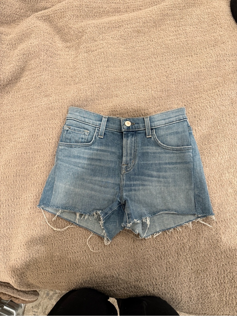 J Brand Low Rise Denim Shorts